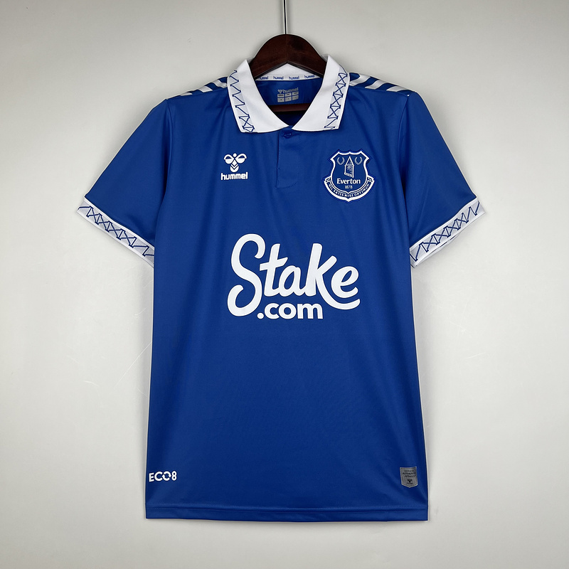 Fans Verison 23/24 Everton Home Soccer Jerseys Football Shirt