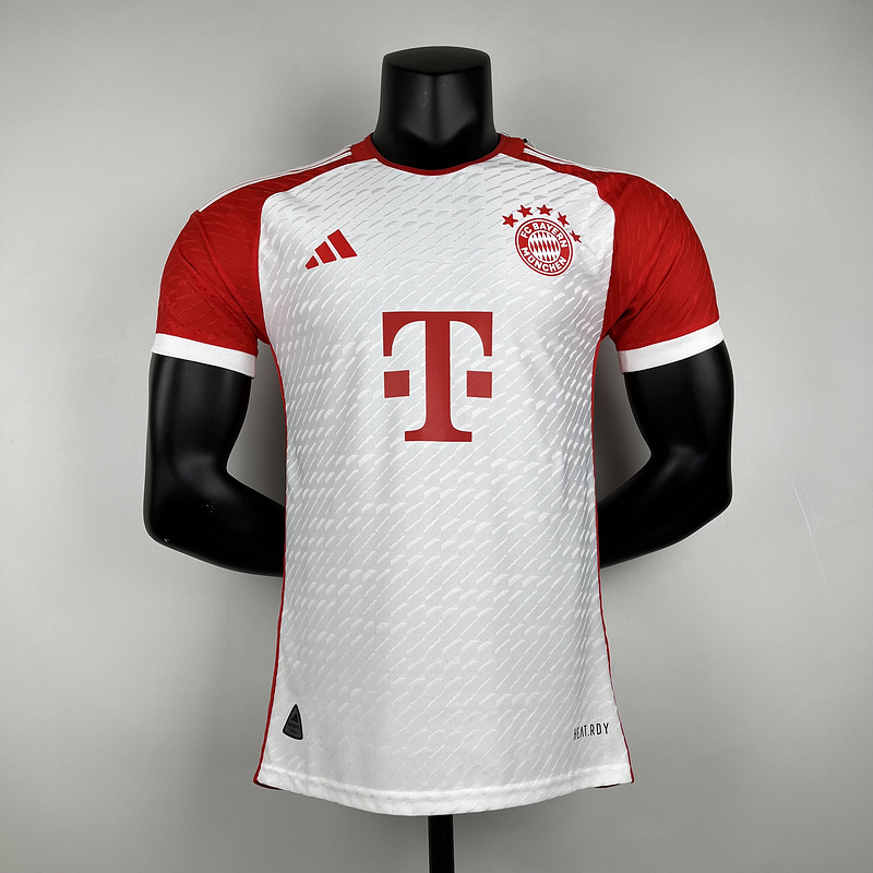  23/24 Player Version Bayern Munich Home Soccer Jerseys Football Shirt