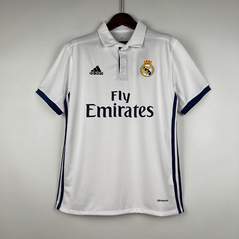  Retro 16/17 Real Madrid Home