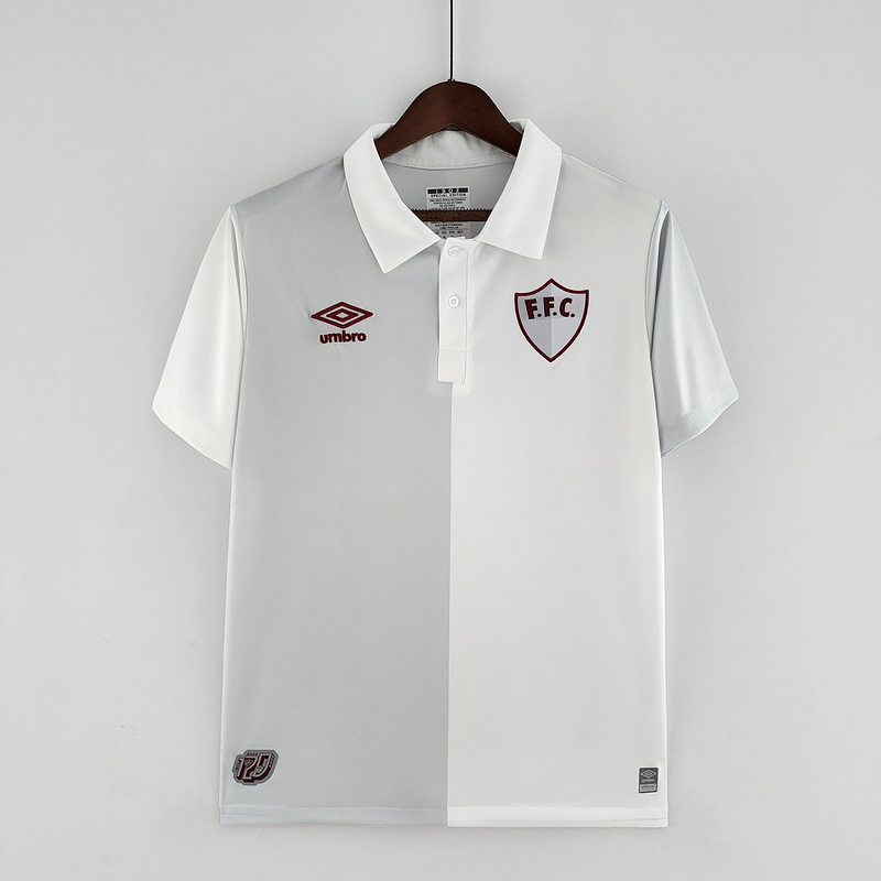 Fluminense 120th Anniversary White Grey Soccer Jerseys Football Shirt
