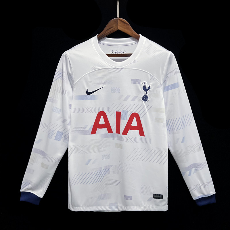 Fans Verison Long sleeve 23/24 version Tottenham home Soccer Jerseys Football Shirt