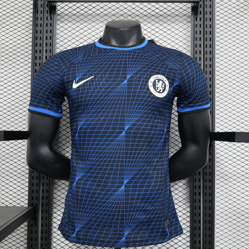 23/24 Chelsea Away Player Version Soccer Jerseys Football Shirt