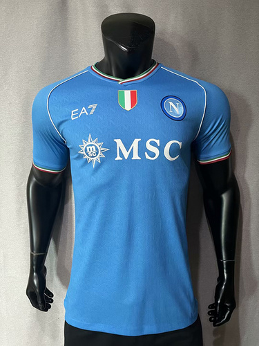 23/24 Napoli Home Player Version Soccer Jerseys football jersey
