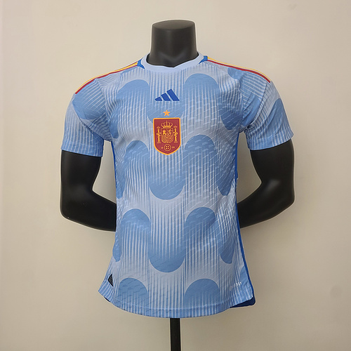2022 Player Version Spain World Cup Away Soccer Jerseys