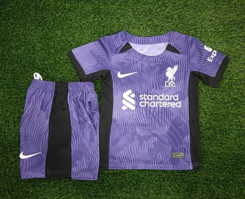 Fans Verison Man Liverpool third away Jersey Kit 2023/24 Soccer Jerseys Football Shirt