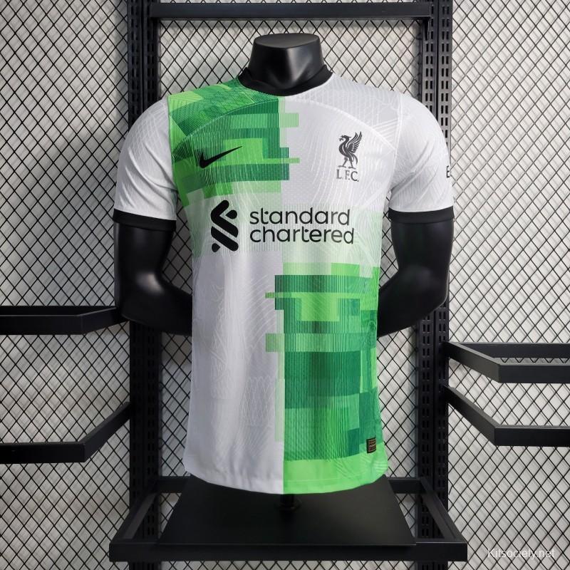 Liverpool Away Jersey Player Version 2023/24 Soccer Jerseys Football Shirt