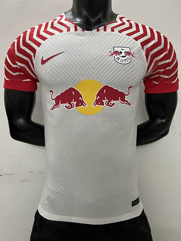  23/24 Player Version RB Leipzig Home Soccer Jerseys Football Shirt