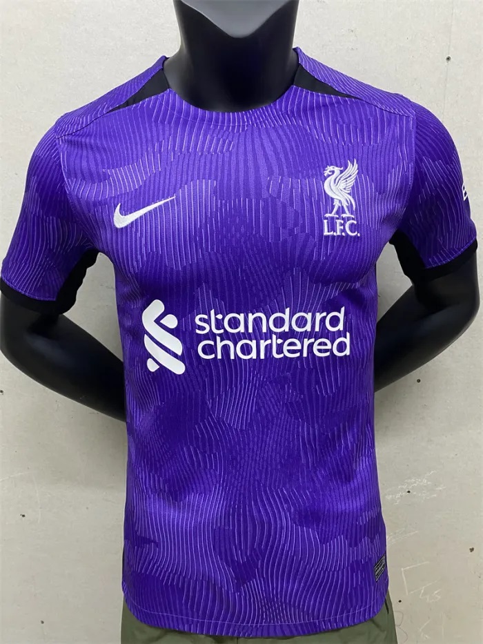 Liverpool Third Away Jersey Player Version 2023/24 Soccer Jerseys Football Shirt