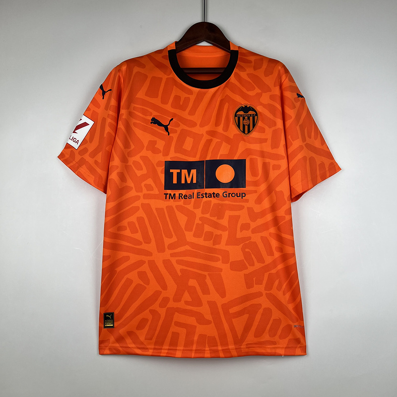 Fans Verison 23∕24 Valencia third away Soccer Jerseys Football Shirt