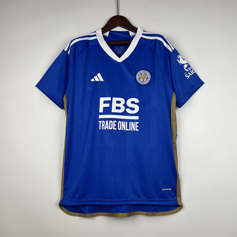 Fans Verison 23∕24 Leicester City Home Soccer Jerseys Football Shirt