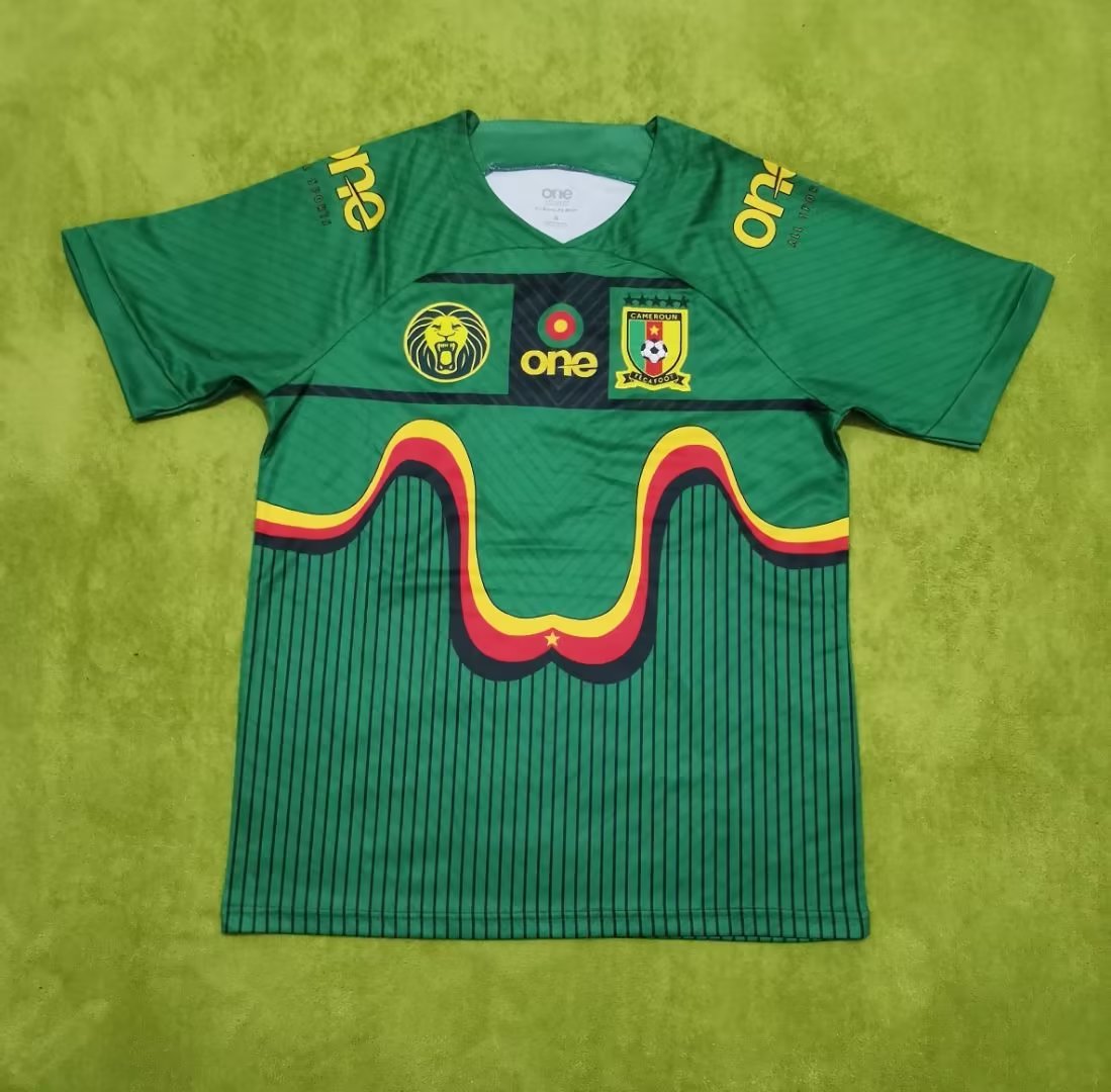 Fans Verison 2023 Cameroon Home Soccer Jerseys