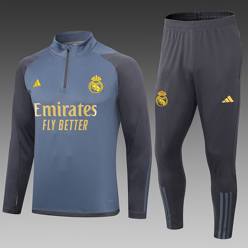 23/24 Real Madrid grey Tracksuit