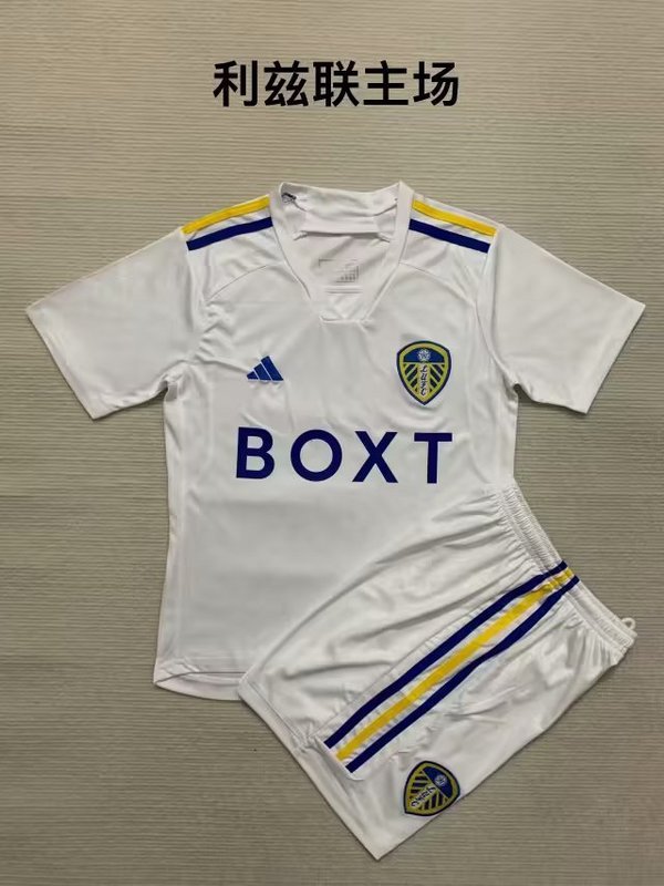 23/24 Leeds United Away Kits Soccer Jerseys Football Shirt