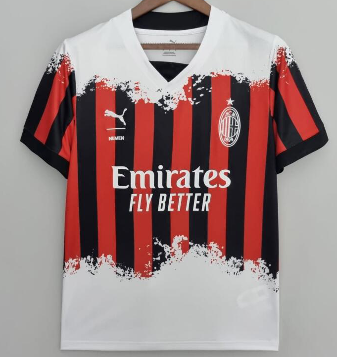Fans Verison 21/22 AC Milan Soccer Jerseys Football Shirt