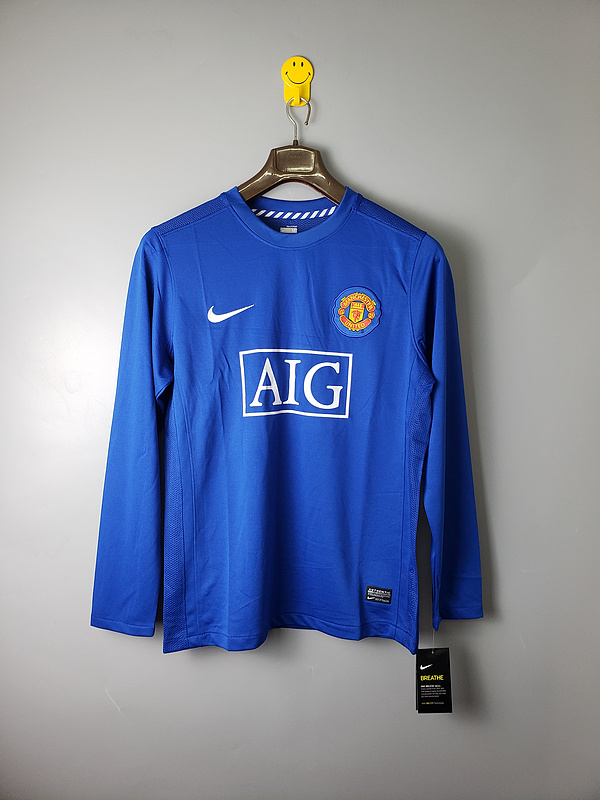 Retro 07/08 Manchester United away Long Sleeves