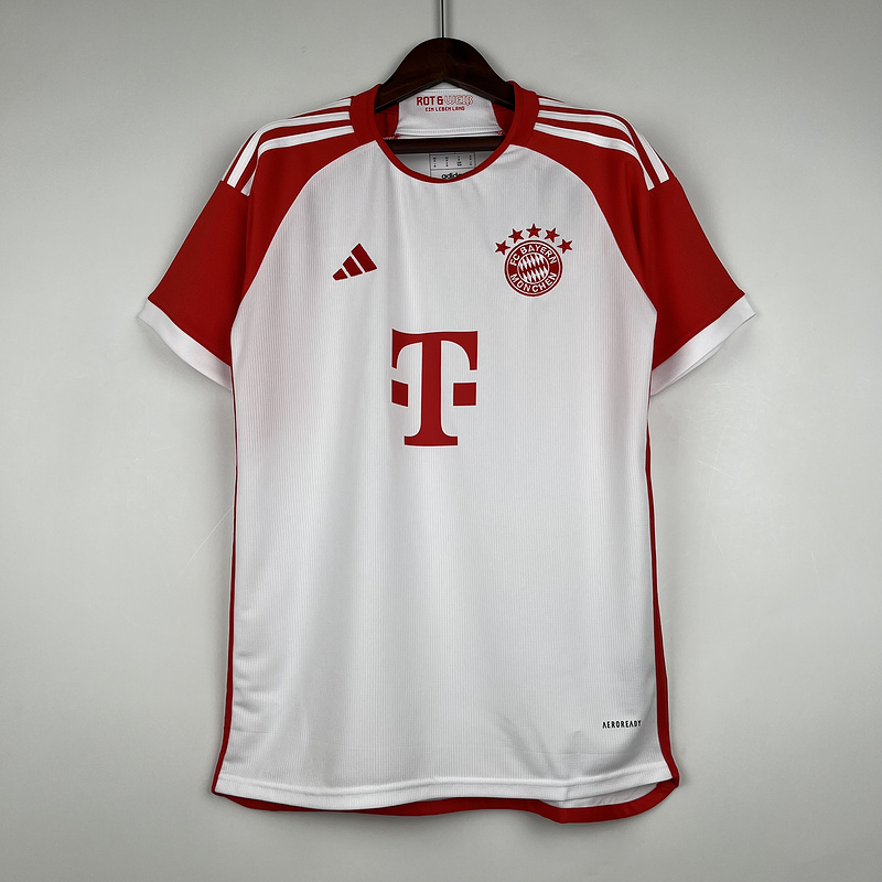 Fans Verison 23/24 Bayern Munich Home Soccer Jerseys Football Shirt
