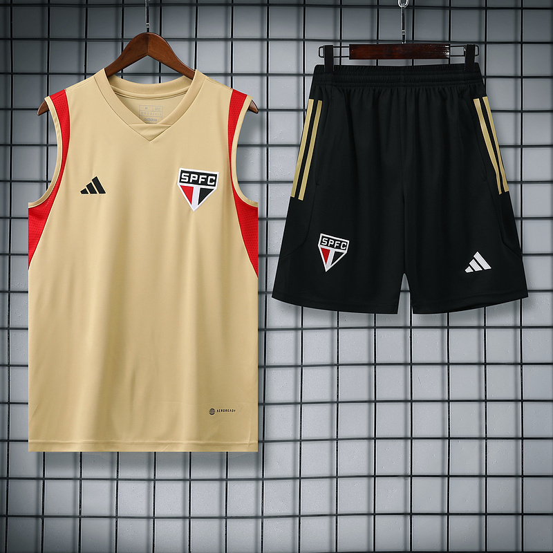 23∕24 Sao Paulo Training Vest Soccer Jerseys