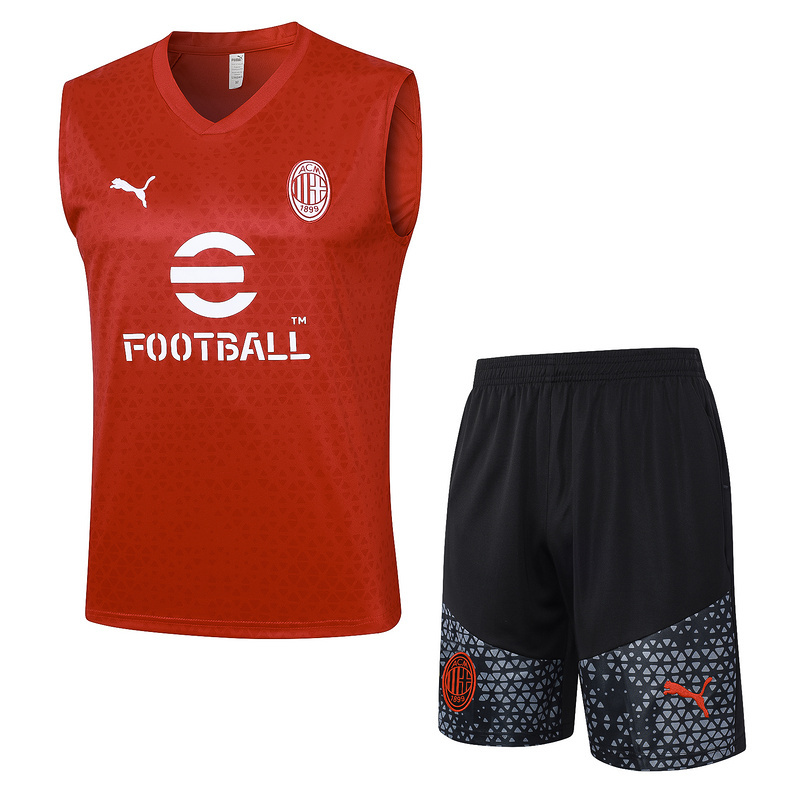 23∕24 AC Milan Training Soccer Jerseys vest