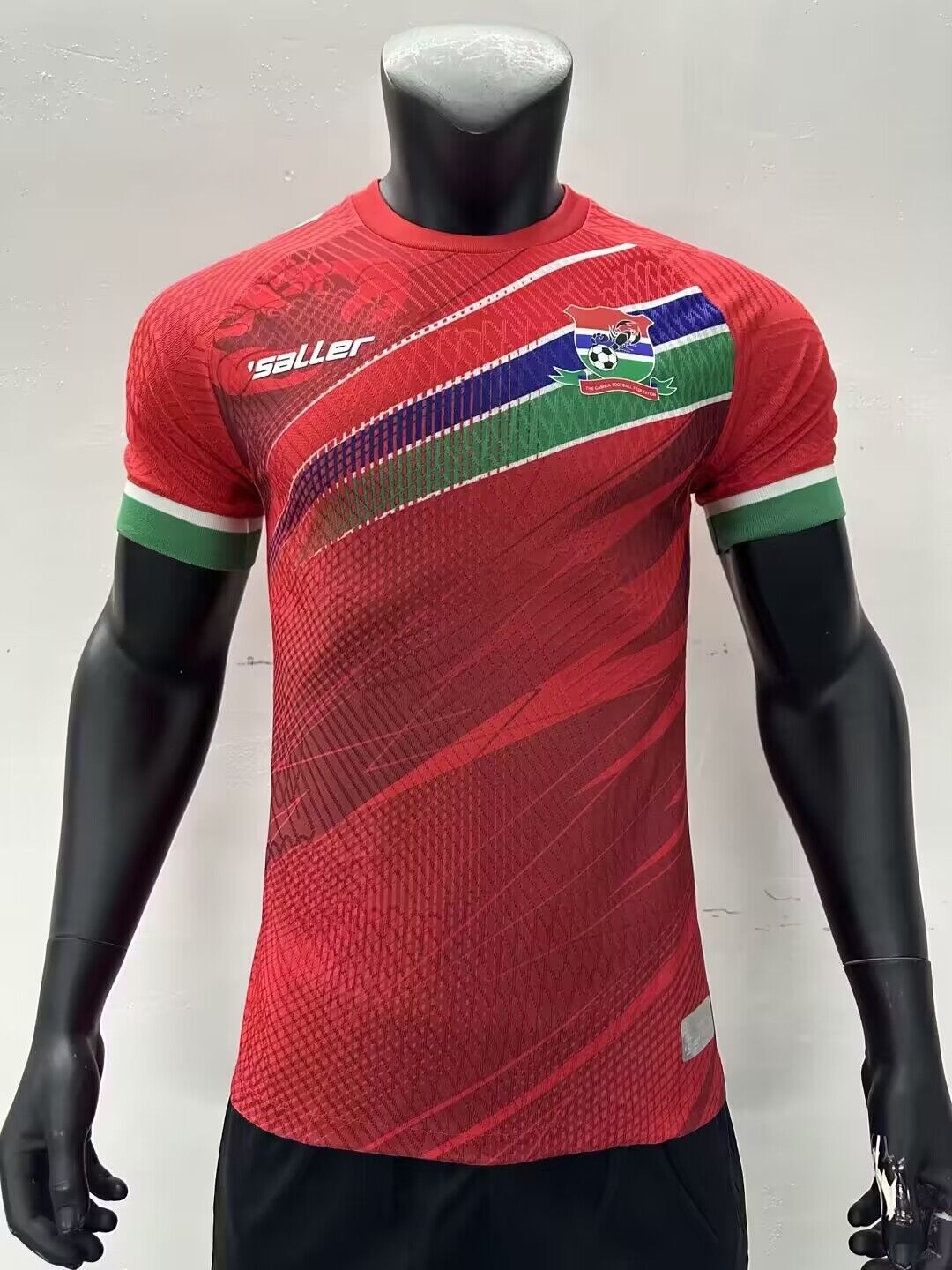 Gambia 2023/24 Saller Home and Away soccer jersey 