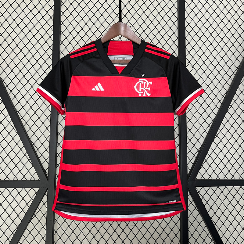 Fans Verison 2024∕25 Flamengo home women Soccer Jerseys Football Shirt