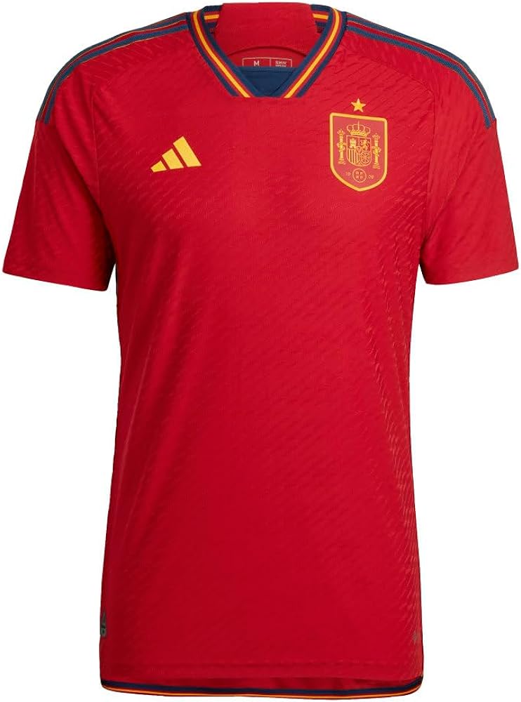 Fans Verison 2022 Spain Home World Cup Soccer Jerseys