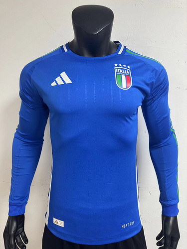 Player Version 24/25 Italy Home Long Sleeve 