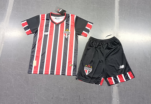 24/25 Adult kit Sao Paulo away Soccer Jerseys Football Shirt