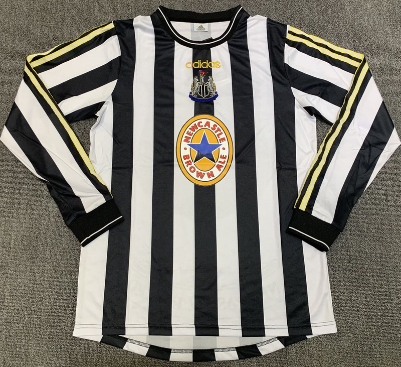 Retro 97/99 Newcastle United Home long sleeve
