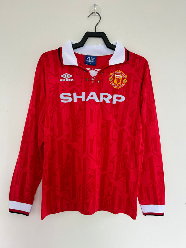  Retro 92/94 Manchester United Home Long sleeve