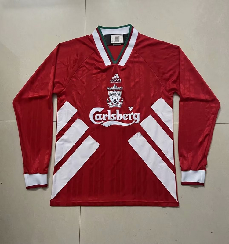Retro 1993/95 Liverpool Home long sleve