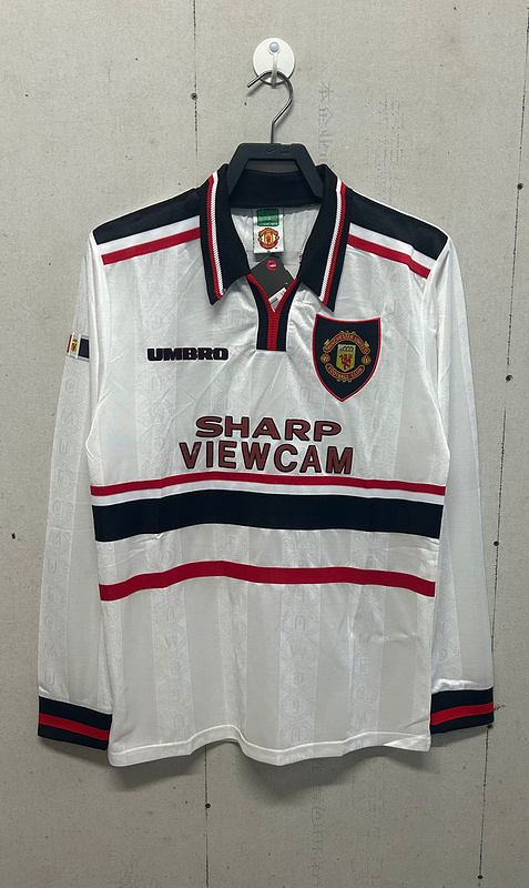 Retro 1998/99 Manchester United Away Long sleeve