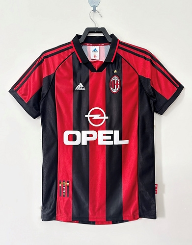  Retro 98/99 AC Milan home