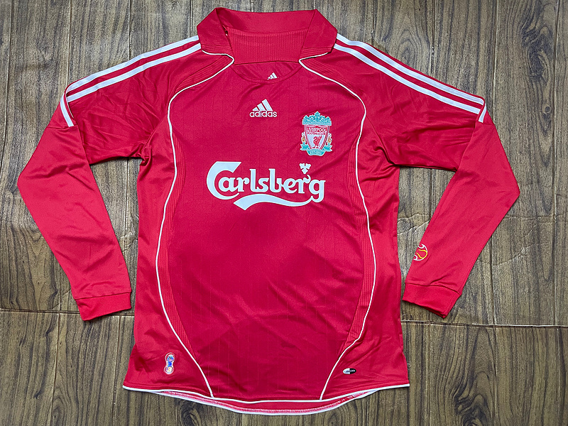 Retro 2006/08 Liverpool Home Long sleeve