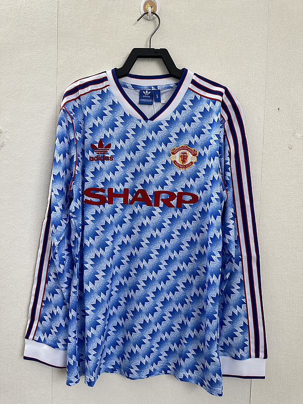 Retro 1992 Manchester United Away Long sleeve