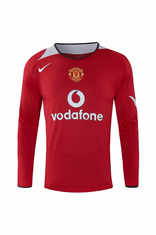 Retro 04/06 Manchester United Home Long sleeve