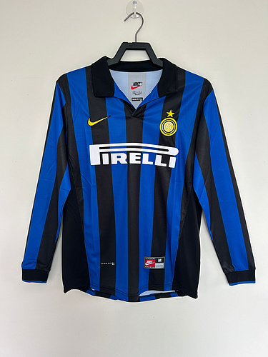 Retro 98/99 Inter Milan Home Long Sleeve
