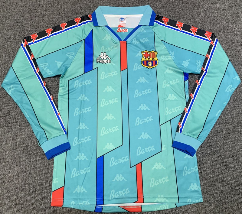 Retro 96/97 Barcelona Away Long sleeve