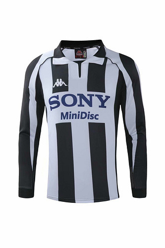 Retro 97/98 Juventus Home Long sleeve 