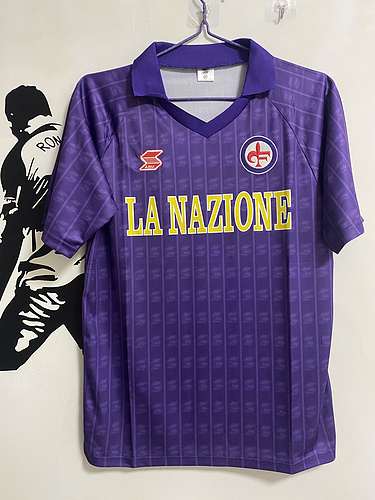 Retro 89/90 Fiorentina Home 