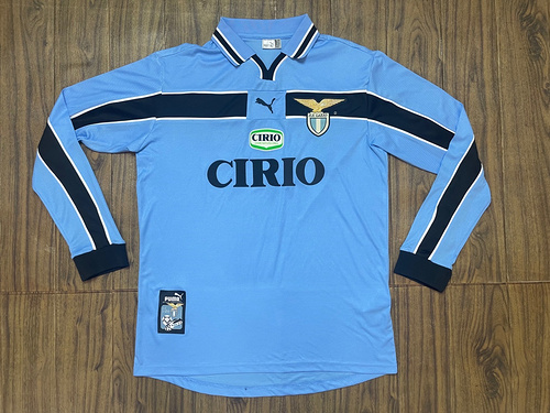 Retro 98/00 Lazio Home Long Sleeve