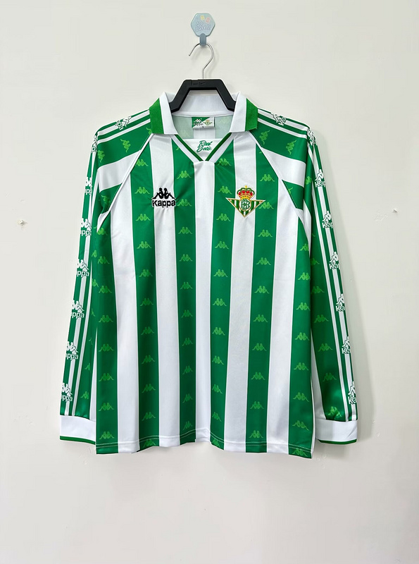  Retro 95/97 Real Betis Home Long sleeve