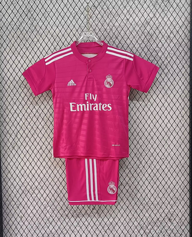 Retro kids kits 14/15 Real Madrid away