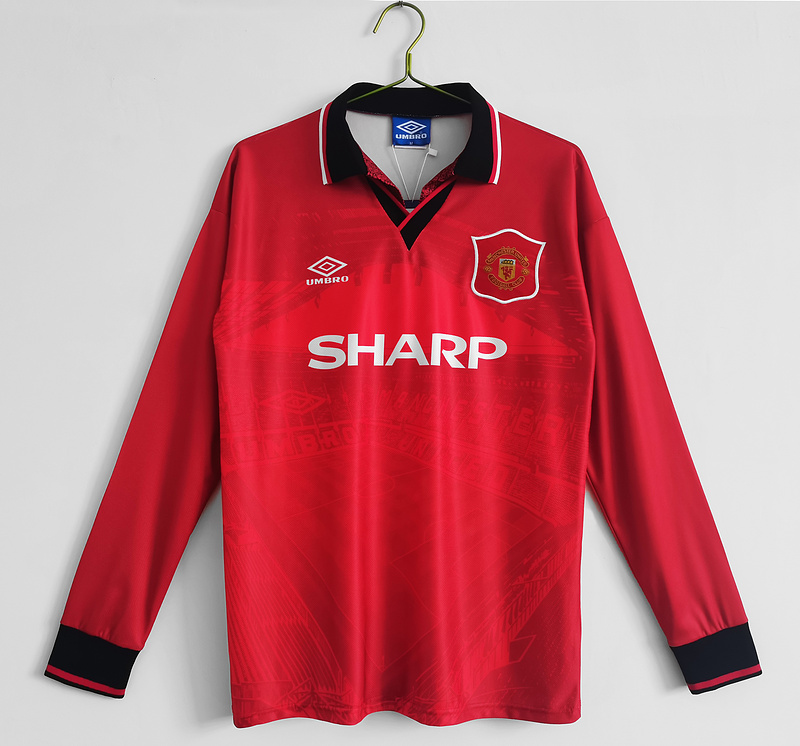 Retro 94/96 Manchester United Home long sleeve
