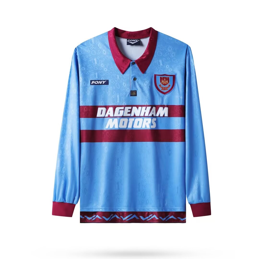  Retro 95/97 West Ham United Away long sleeve