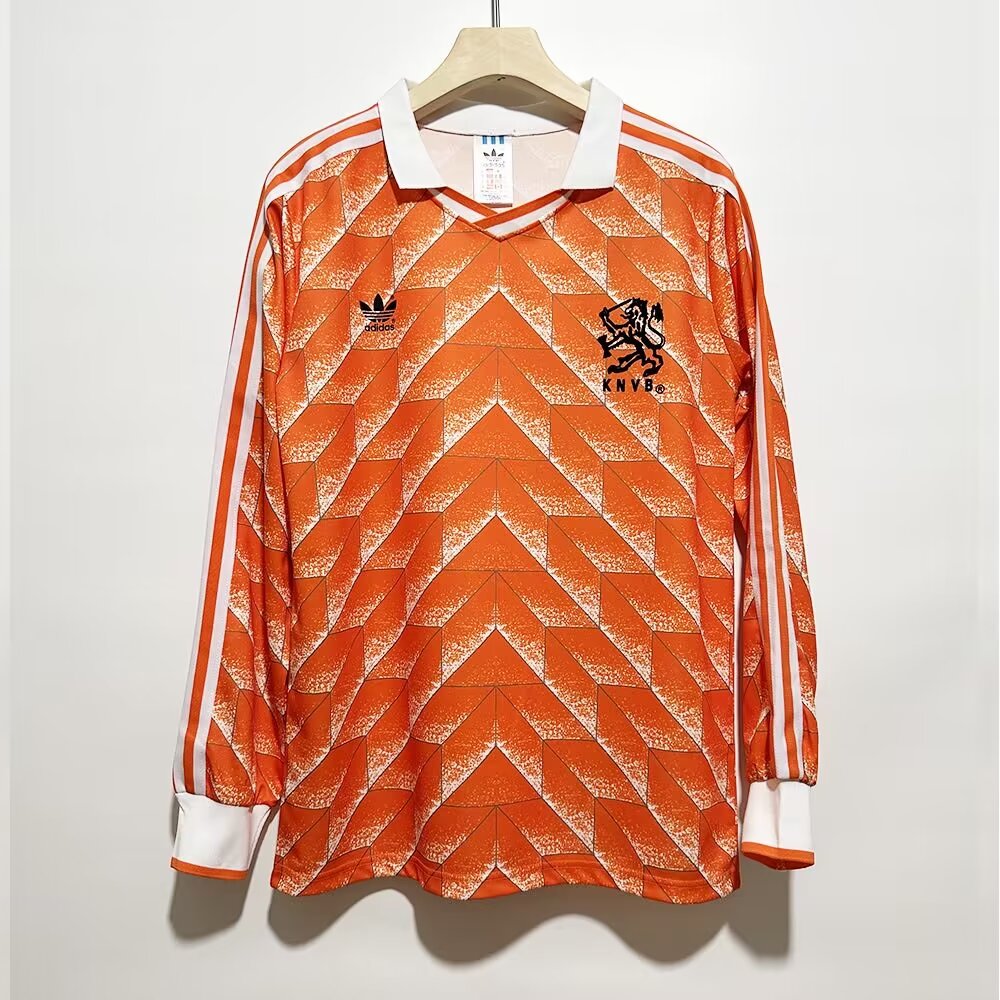 Retro 1988 Netherlands Home Long sleeve