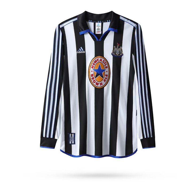 Retro 99/01 Newcastle United home long sleeve