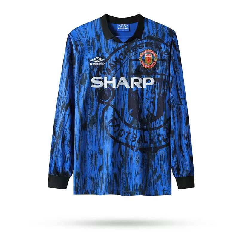 Retro 1993 Manchester United Away long sleeve