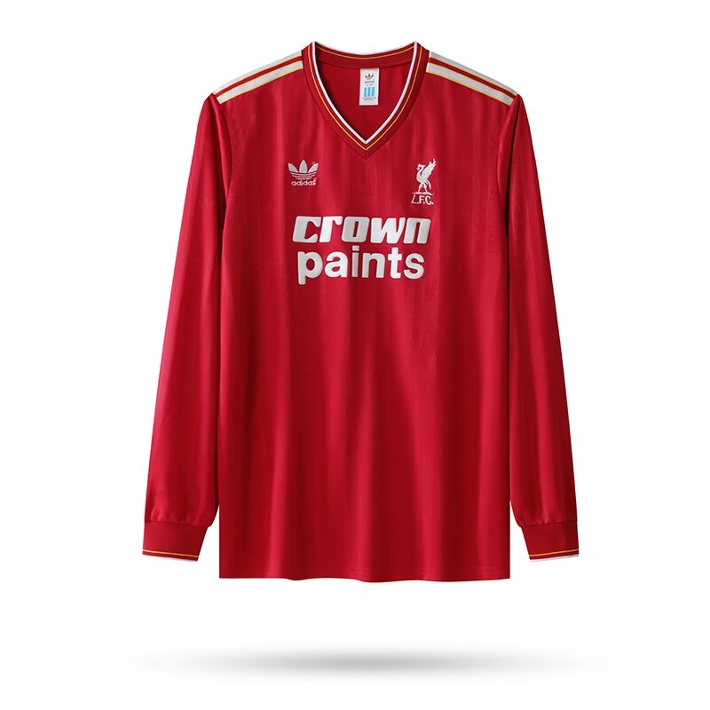 Retro 85/87 Liverpool home Long sleeve