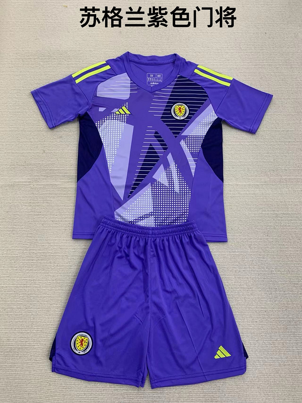 Kids kits 24/25 Scotland goalkeeper