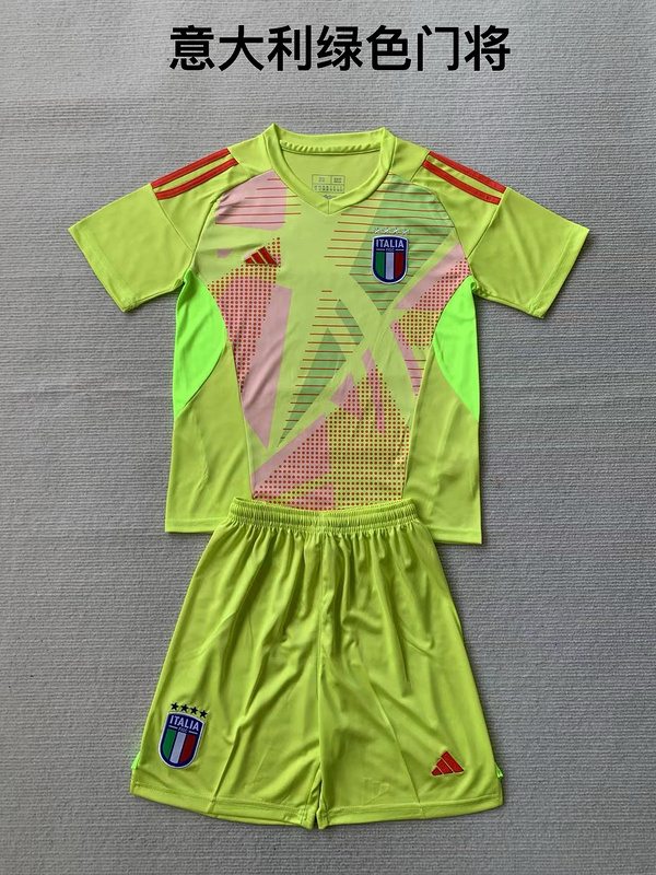 Kids kit 24/25 Italy goalkeeper